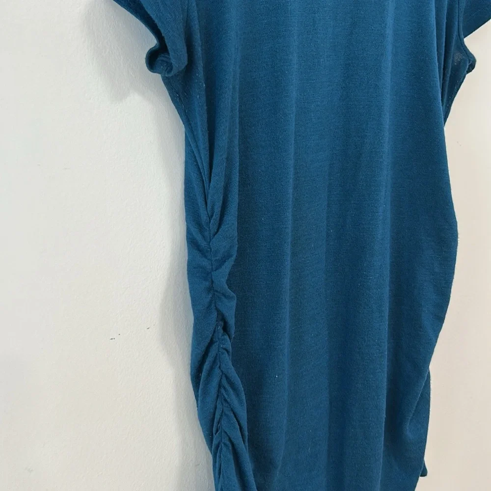 Market&Spruce Maternity Forest Green long sleeve & Blue short sleeve Top Size M - Picture 5 of 11